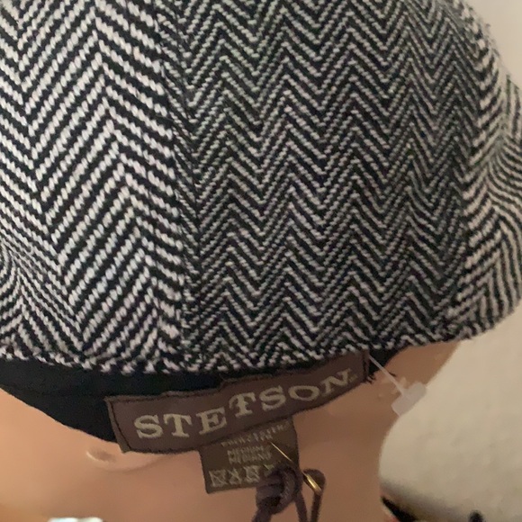 Stetson classic paperboy style NWT hat size medium - Picture 4 of 9